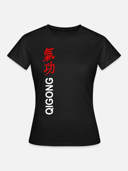 Qigong - Chigong - Frauen T-Shirt - Schwarz
