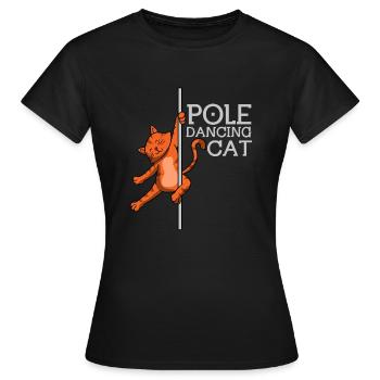 Yoga Work Out Gift - Women's T-Shirt - black - Front - AI Model Female 172 dark (172cm)
