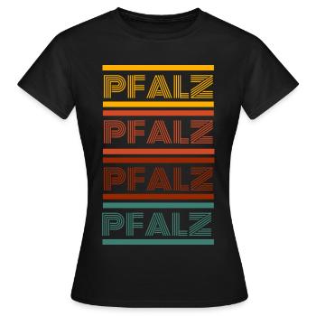 Édition Palatinat - T-shirt Femme - noir - Devant - AI Model Female 172 dark (172cm)