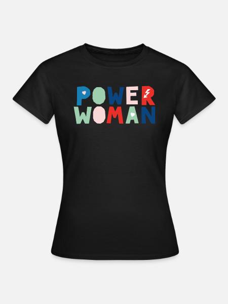 Power Woman - Women's T-Shirt - black