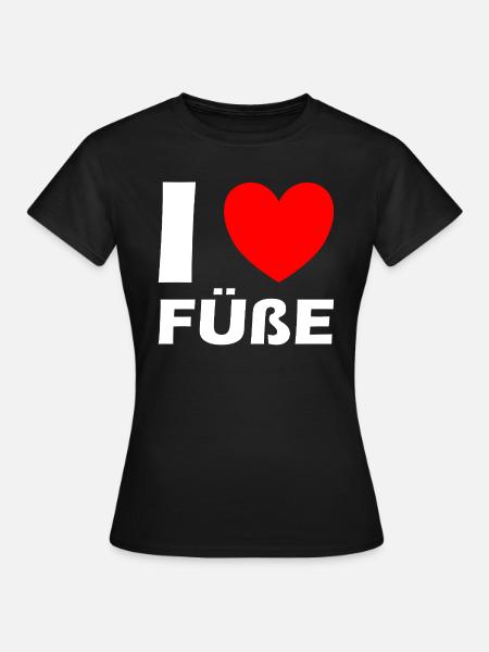 Keine Socken Erlaubt Schild Füße - Frauen T-Shirt - Schwarz