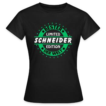 Best tailor in the world - Women's T-Shirt - black - Front - AI Model Female 172 dark (172cm)
