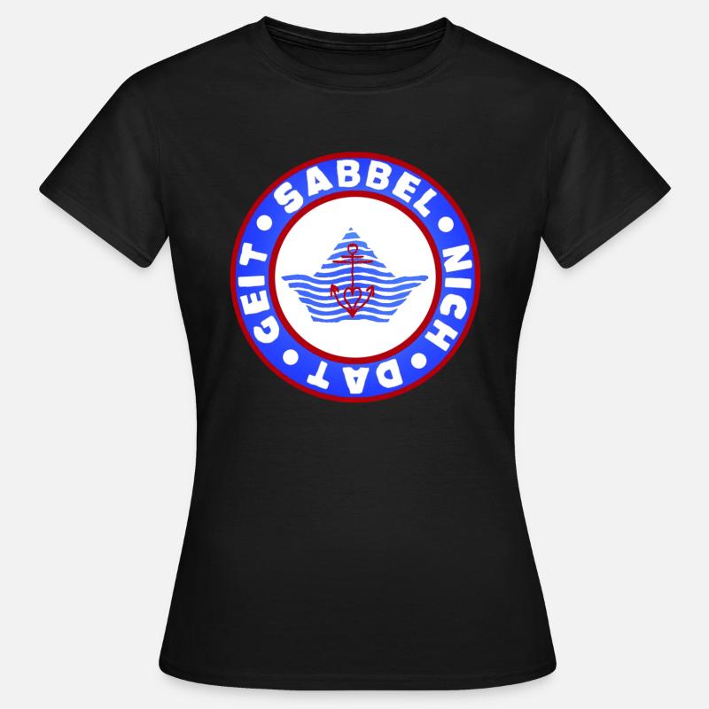 L’Anneau de Sabbel nich - T-shirt Femme - noir