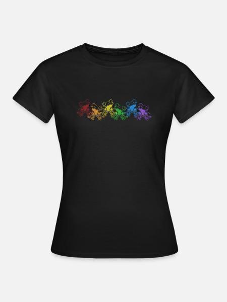 LGBT Regenbogen Costa Rica Haustier Rotäugiger Laubfrosch - Frauen T-Shirt - Schwarz