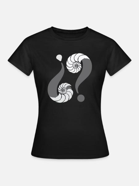 Infinite enigma. 08 Grey - Women's T-Shirt - black