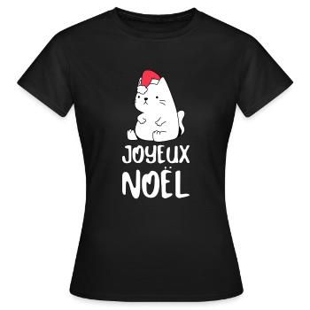 Chat Humour Chats Cadeau Motif Des Chats Cat - Frauen T-Shirt - Schwarz - Vorne - AI Model Female 172 dark (172cm)