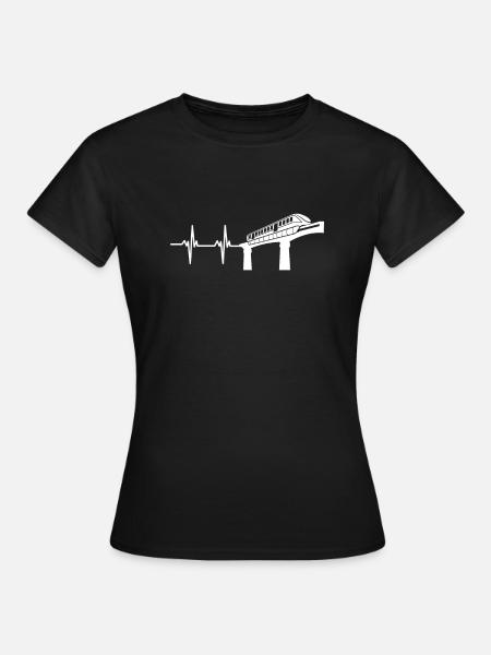 Les transports en commun se tiennent à l’écart de - T-shirt Femme - noir