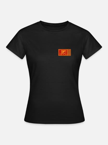 Venice Gondola Italy Venezia - Frauen T-Shirt - Schwarz