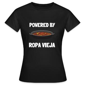 Latino Cubain Cuba Baseball - T-shirt Femme - noir - Devant - AI Model Female 172 dark (172cm)