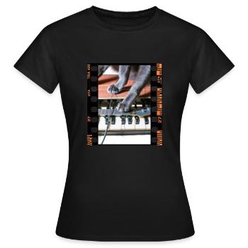 Pedal Steel Guitar - Women's T-Shirt - black - Front - AI Model Female 172 dark (172cm)
