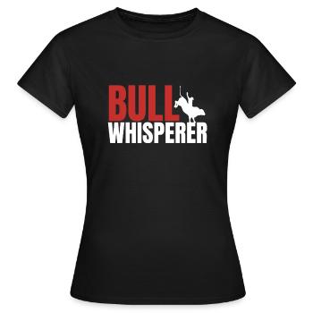 Future Bull Rider Steer Riding - T-shirt Femme - noir - Devant - AI Model Female 172 dark (172cm)