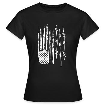 Future Bull Rider Steer Riding - T-shirt Femme - noir - Devant - AI Model Female 172 dark (172cm)