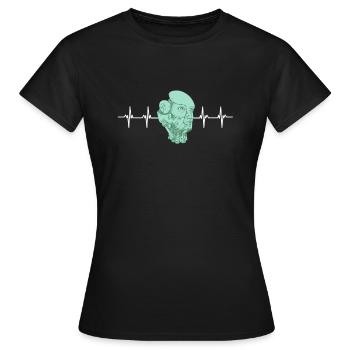 Artificial Intelligence Ai Chat - Frauen T-Shirt - Schwarz - Vorne - AI Model Female 172 dark (172cm)