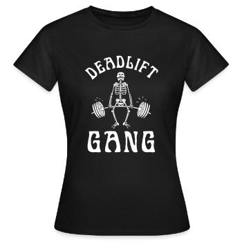 Weight Lifting Power Snatch - Frauen T-Shirt - Schwarz - Vorne - AI Model Female 172 dark (172cm)