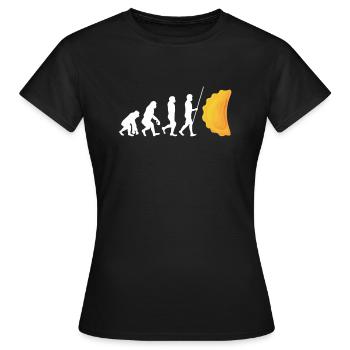 Raviolis grillés à St. Louis - T-shirt Femme - noir - Devant - AI Model Female 172 dark (172cm)