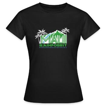 Save The Rainforest - Women's T-Shirt - black - Front - AI Model Female 172 dark (172cm)