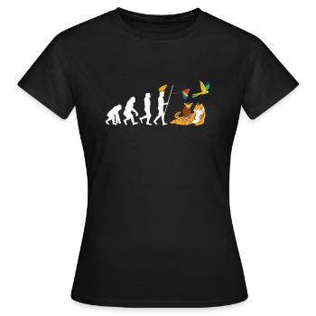 Save The Rainforest - Women's T-Shirt - black - Front - AI Model Female 172 dark (172cm)