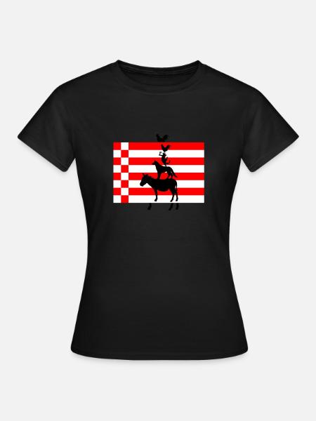 Bremen Town Musicians - Frauen T-Shirt - Schwarz