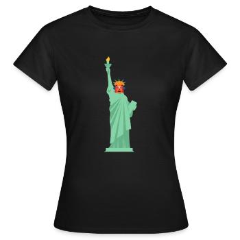 Aztec Calendar - Quetzalcoatl - Frauen T-Shirt - Schwarz - Vorne - AI Model Female 172 dark (172cm)