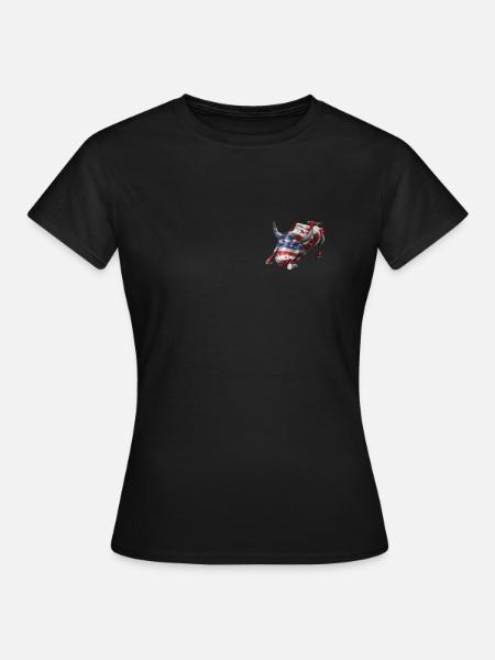 NY Stock Exchange Bull - Frauen T-Shirt - Schwarz
