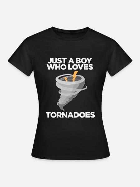Tornado - Maglietta da donna - nero