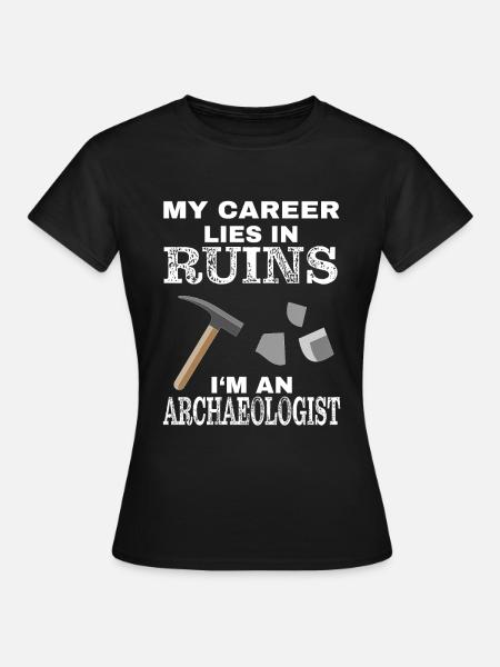 archéologie - T-shirt Femme - noir