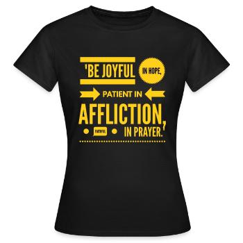 Jesus Jesus Jesus Jesus Heiliger Geist Heiliger Geist - Frauen T-Shirt - Schwarz - Vorne - AI Model Female 172 dark (172cm)