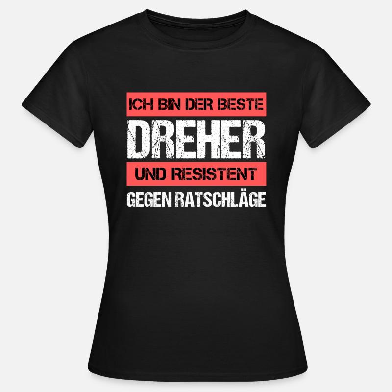 Resistenter Dreher - Frauen T-Shirt - Schwarz