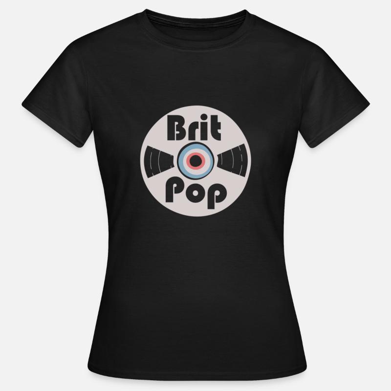britpop - Women's T-Shirt - black