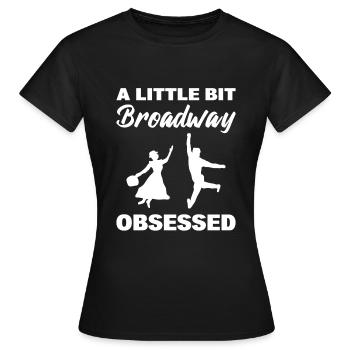 Broadway Musikdirektor - Frauen T-Shirt - Schwarz - Vorne - AI Model Female 172 dark (172cm)