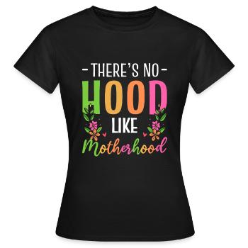 Mutterschaftsleben Fleißige Mutter - Frauen T-Shirt - Schwarz - Vorne - AI Model Female 172 dark (172cm)