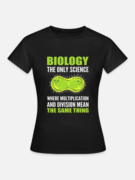 Funny Science Recherche en biologie - T-shirt Femme - noir