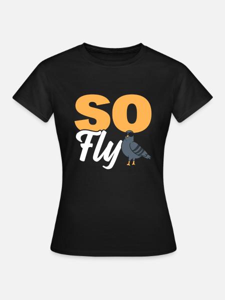 So Fly Ornithologe - Frauen T-Shirt - Schwarz