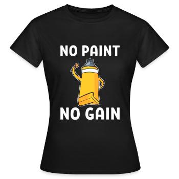 Malen Sie Palette Guter Künstler - Frauen T-Shirt - Schwarz - Vorne - AI Model Female 172 dark (172cm)