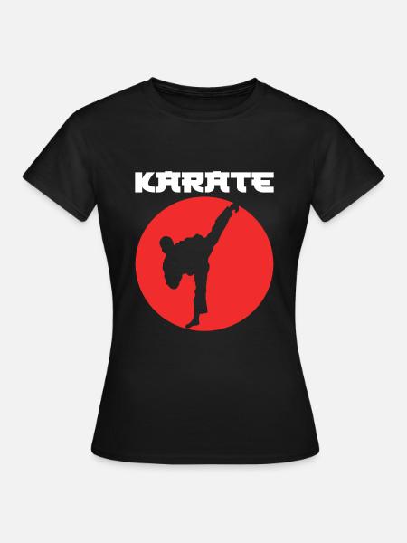 Karate Karateka - Frauen T-Shirt - Schwarz