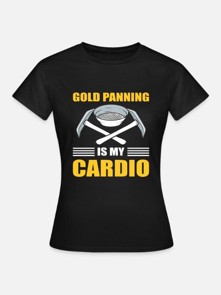 Goldmine Minenarbeiter - Frauen T-Shirt - Schwarz