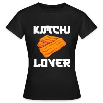 Kimchi Lover Koreanischer Koch - Frauen T-Shirt - Schwarz - Vorne - AI Model Female 172 dark (172cm)