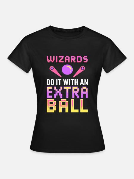 Flipper-Arcade-Spiel Arcade-Techniker - Frauen T-Shirt - Schwarz