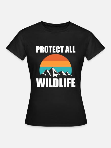 Tierliebhaber Wildtierarbeiter - Frauen T-Shirt - Schwarz