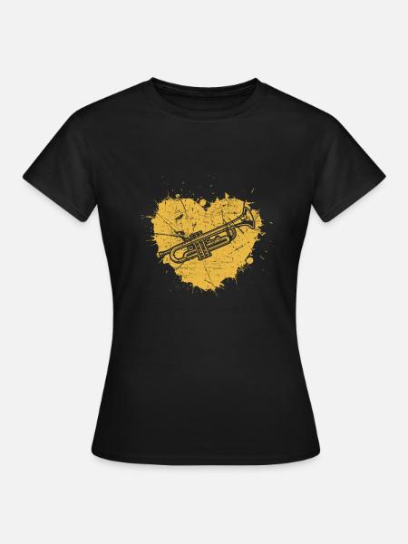 Trumpet Trumpet Player Trumpeter - Women's T-Shirt - black