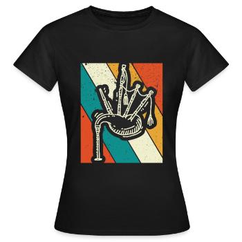 Cornemuse Cornemuse Cornemuse - T-shirt Femme - noir - Devant - AI Model Female 172 dark (172cm)