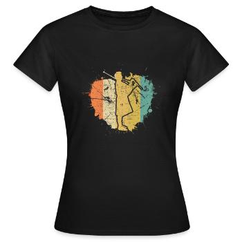Bagpipes Bagpipes Bagpipe - Women's T-Shirt - black - Front - AI Model Female 172 dark (172cm)