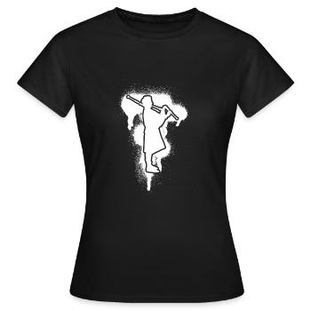 Cornemuse Cornemuse Cornemuse - T-shirt Femme - noir - Devant - AI Model Female 172 dark (172cm)