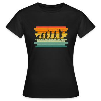 Cornemuse Cornemuse Cornemuse - T-shirt Femme - noir - Devant - AI Model Female 172 dark (172cm)