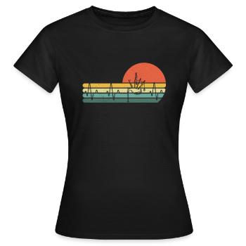 Bagpipes Bagpipes Bagpipe - Women's T-Shirt - black - Front - AI Model Female 172 dark (172cm)