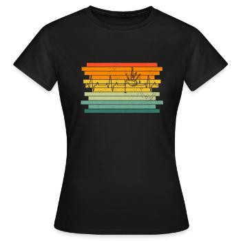 Bagpipes Bagpipes Bagpipe - Women's T-Shirt - black - Front - AI Model Female 172 dark (172cm)