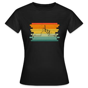 Cornemuse Cornemuse Cornemuse - T-shirt Femme - noir - Devant - AI Model Female 172 dark (172cm)