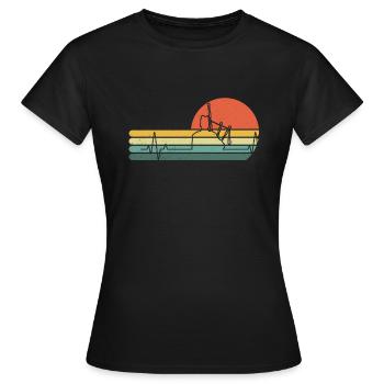 Bagpipes Bagpipes Bagpipe - Women's T-Shirt - black - Front - AI Model Female 172 dark (172cm)