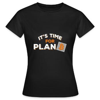 Plan B - T-shirt Femme - noir - Devant - AI Model Female 172 dark (172cm)