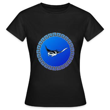 Mantara - Women's T-Shirt - black - Front - AI Model Female 172 dark (172cm)